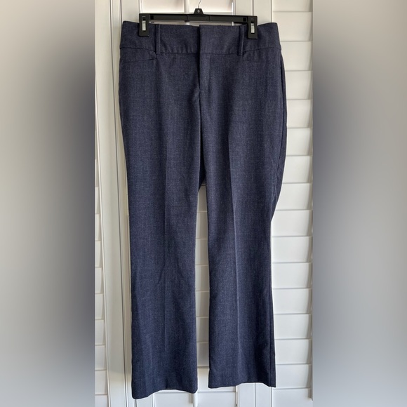 NINE WEST Bootcut Classic Navy Dress Pants Size 8P - Picture 1 of 5